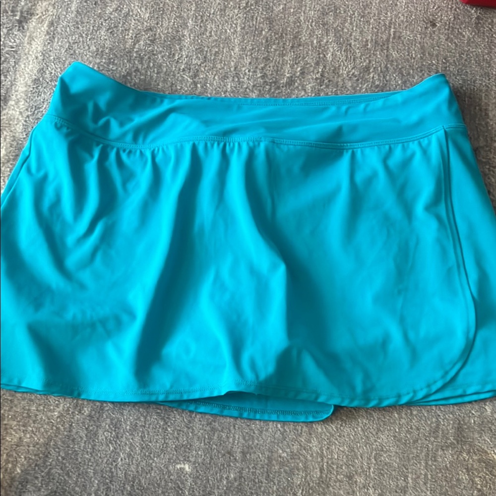 Vibrant Blue swim Skirt